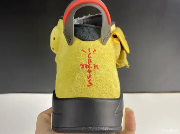 Rep Onekick JORDAN 6 TRAVIS X SCOTT CN1084-300 AIR YELLOW 0511